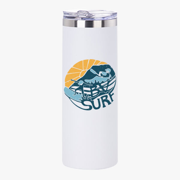 Stainless Steel Skinny Tumbler (20oz/600ml) Thumbnail